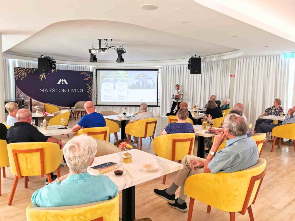 Marston Living Information session with guest speaker