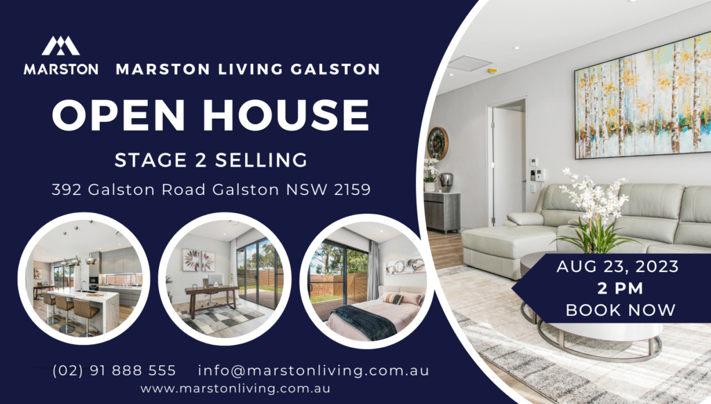 Stage 2 Open House banner